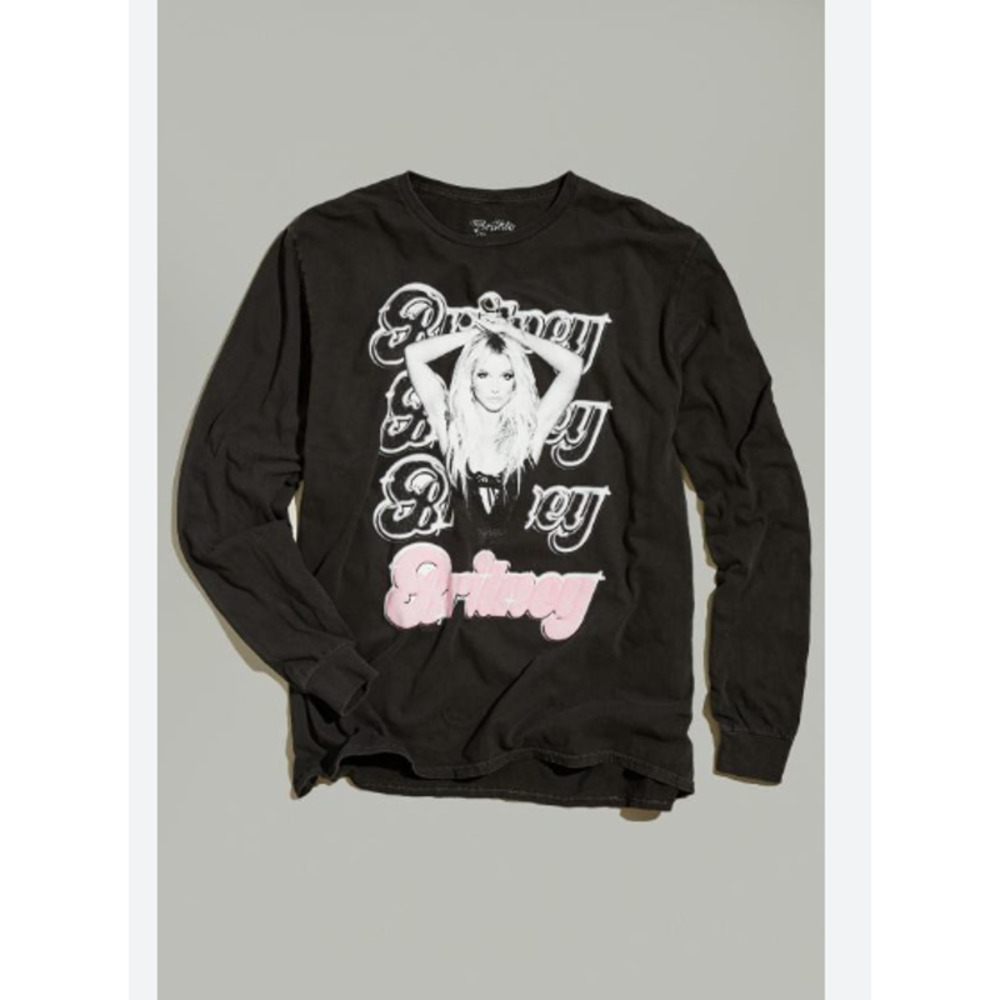 Urban Outfitters Britney Spears Long Sleeve Tee Shirt Small